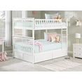thumbnail image 2 of Columbia Bunk Bed Full over Full in Multiple Colors and Configurations, 2 of 8