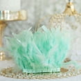 thumbnail image 2 of Efavormart 2PCS 39" Mint Real Turkey Feather Trims With Satin Ribbon Tape For Wedding Decoration, 2 of 6