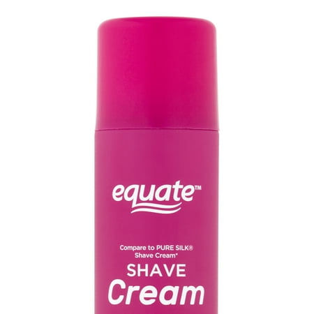 Equate Shave Cream with Aloe  Raspberry  8 oz
