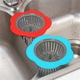 Kitchen Sink Filter Screen Floor Plug Bathtub Collecting Pipe Floor