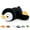 Penguin, variant on NIUNIUDADDY 20” Weighted Cow Stuffed Animal, 3.3 lb Large Soft Faux Fur Plush Body Pillow for Kids & Adults