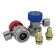 thumbnail image 1 of For R12 R22 R404A R134A Refrigerant Gauge Universal Air Conditioning Air Conditioning Kit Tools with Hose and Hook~8819, 1 of 1