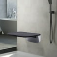 thumbnail image 3 of 14" Folding Shower Seat Wall Mounted Bench Modern Bathroom Shower Stool 440LBS, 3 of 24