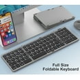 MoKo Foldable Bluetooth Keyboard, MultiDevice Folding Wireless