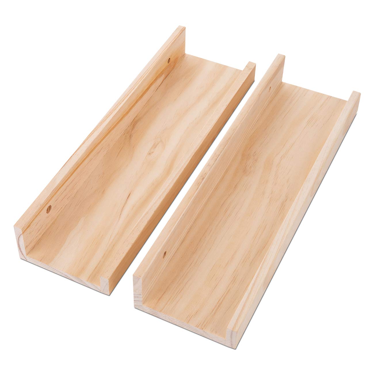 Picture Ledge Shelf  Small Floating Shelves Set Of 2 16 Inches Book For Storage Bookshelf Wall Mounted Living Room Bedroom Decor Books Photo Frames