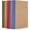 8 vintage colors X2, variant on 16 Pack Composition Notebooks Bulk, Kraft Cover Lined Blank College Ruled Composition Travel Journals with Rainbow Spines For Women Students Business, 60 Pages, 8.3”x 5.5”, A5, 16 Colors
