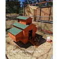 Omitree Deluxe Large Wood Chicken Coop, Easy Assembly, Backyard Hen