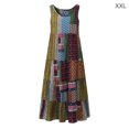 thumbnail image 2 of Sonducket Vestido de mujer con estampado bohemio y largo midi con correa para el hombro Vestidos Verde XXL Sonducket AP002073-08, 2 of 6