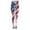 Dark Blue, variant on Yoga Pants Flare for Women's American 4Th of July Leggings(Red,XL)