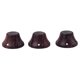 thumbnail image 4 of 3 piezas Guitarra electrónica Perillas de madera Tono portátil Volumen potenciómetro control de control Piezas de repuesto Accesorios de instrumentos de cadena Inevent OD003420-00, 4 of 6