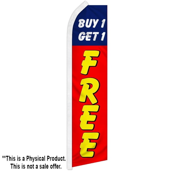 Buy 1 Get 1 Free Super Flag