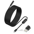 thumbnail image 1 of Endoscope for iPhone, Inspection Camera with 7.9mm Lens for iPhone&ipad, 5m Semi-Rigid Cable Borescope IP68 Waterproof, Compatible with iOS Devices, 1 of 5