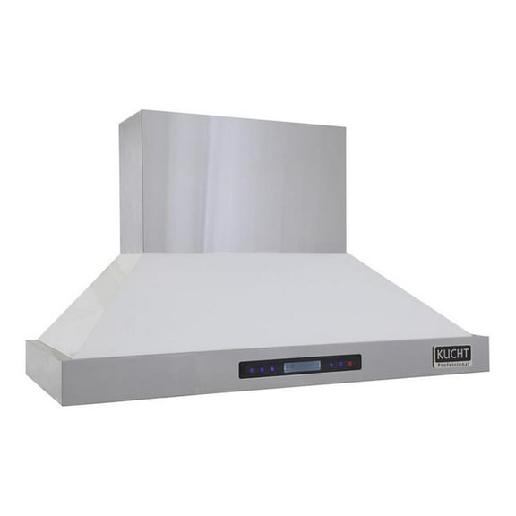 Kucht Professional 48" Stainless Steel Wall Mounted Range Hood in White