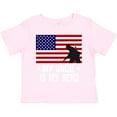 thumbnail image 3 of Inktastic Military Uncle is My Hero US Flag Boys or Girls Toddler T-Shirt, 3 of 5