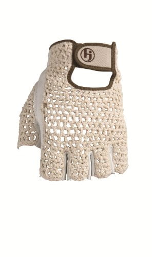 HJ Half Finger Golf Glove Ladies Large