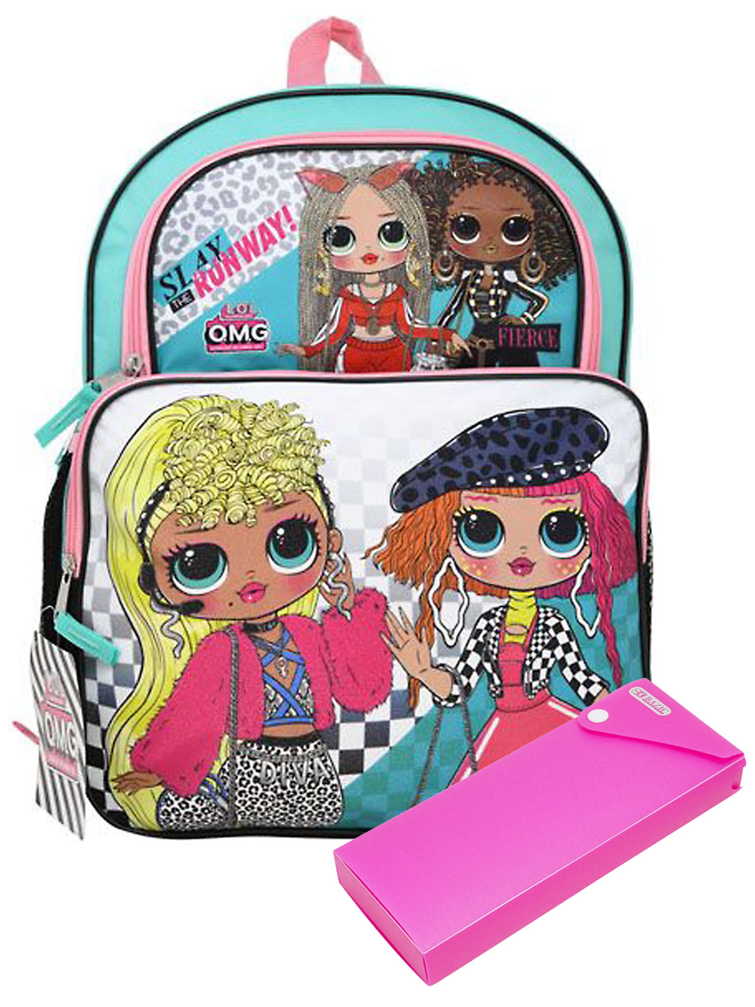 Queen Bee 16'' Large School Backpack Girl Book Bag Licensed ~New LOL Surprise 