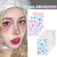 thumbnail image 3 of LUVCLS Pegatinas de maquillaje DIY Pegatinas 3D Gemas para ojos y rostros Pegatinas con purpurina T7N7, 3 of 7