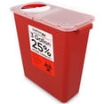 thumbnail image 1 of Sharps Container Oakridge Products, 11,4 L (paquete de 1), tapa giratoria, 1 of 6