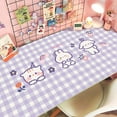 thumbnail image 1 of Desk Pad, Cute Cartoon Table Cover Desk Mat Water Repellent Protector Blotter Mouse Pad for Writing, Laptop, Desktop for Kids Girls (40cm*100cm, Animals), 1 of 1