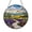 Acrylic 3.5 Inch, variant on Floral Lavender Field Faux Stained Glass Window Decor2001
