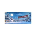 thumbnail image 2 of Christmas Garage Door Cover, Large Christmas Banner Backdrop Decorations Hanging Door Photography Decor for Indoor Outdoor House Patio Lawn Party Background,Reindeer Santa Claus,13x6FT A, 2 of 6