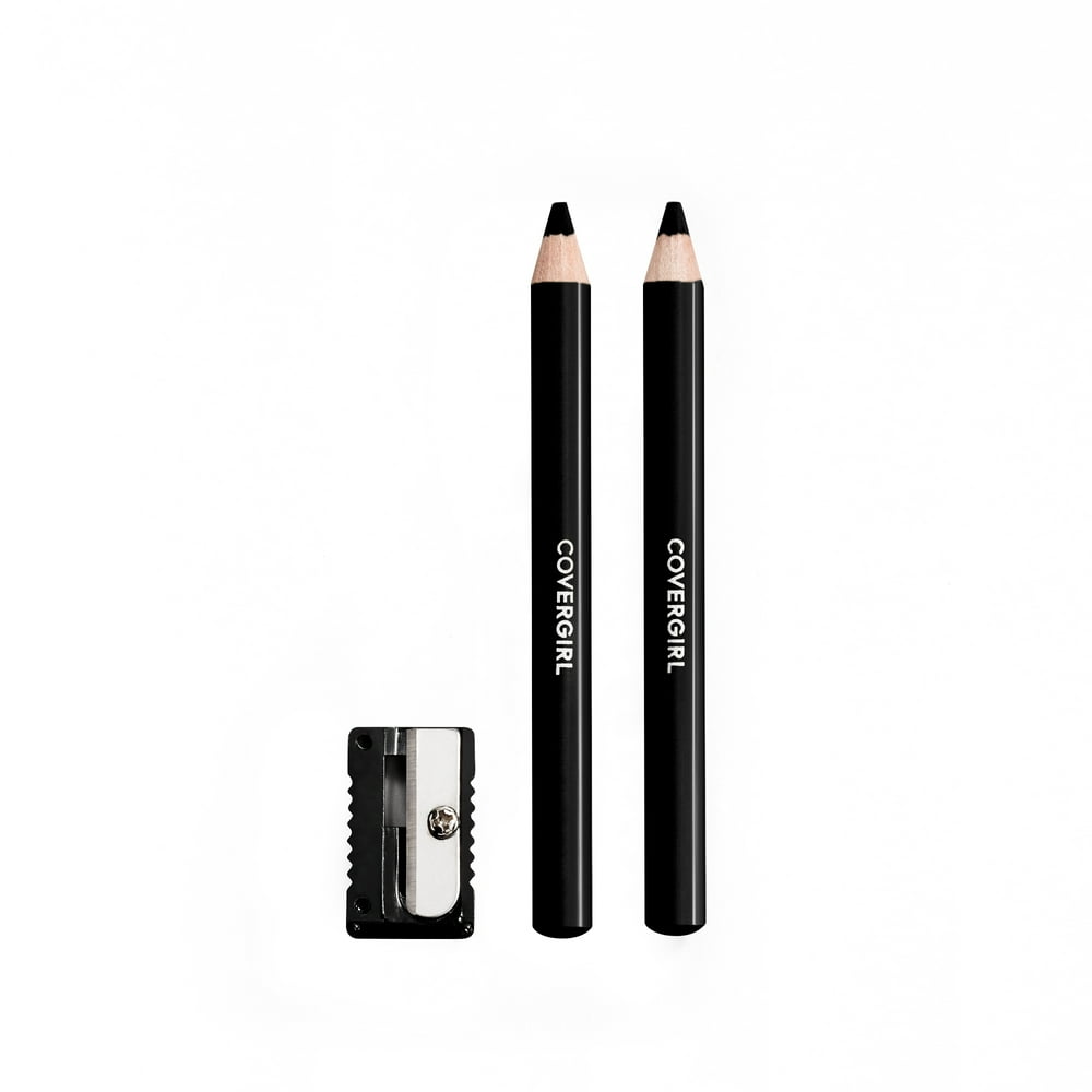 COVERGIRL Easy Breezy Fill + Define Eyebrow Pencil, Black