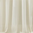thumbnail image 4 of Elrene Home Fashions Bella Tab-Top Ruffle Sheer Window Curtain, Ivory, 52" x 84", 4 of 4