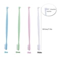 thumbnail image 3 of ZHANQUNE 4 Pack End Tuft Toothbrush Orthodontic Small Head Soft Bristle Interdental Brush for Braces Dentures Wisdom Teeth Cleaning Pets, 3 of 6