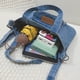 thumbnail image 2 of Bolso bandolera para mujer con correas ajustables, bolso informal, bolso de mano y monedero diario, 2 of 9