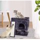 thumbnail image 3 of Cat Tree SYANDLVY pequeño para gatos de interior con rascador, 3 of 7