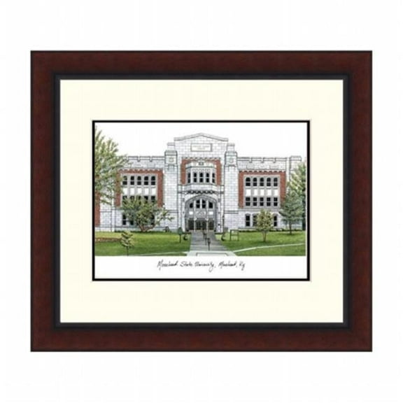 Campusimages KY985LR Morehead State University Legacy Alumnus Framed Lithograph