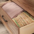 thumbnail image 6 of Bowery Hill 3-Drawer Farmhouse Engineered Wood Chest in Brown, 6 of 12