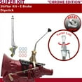 thumbnail image 1 of American Shifter  TH400 Shifter Kit Chrome 10 in. E Brake Dipstick for EF6E5, 1 of 1