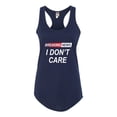 thumbnail image 2 of Go All Out Breaking News I Don't Care Funny Sarcastic Humor Sleeveless Tank Top T-Shirt Mens/Women/Flowy/Fitted, 2 of 2