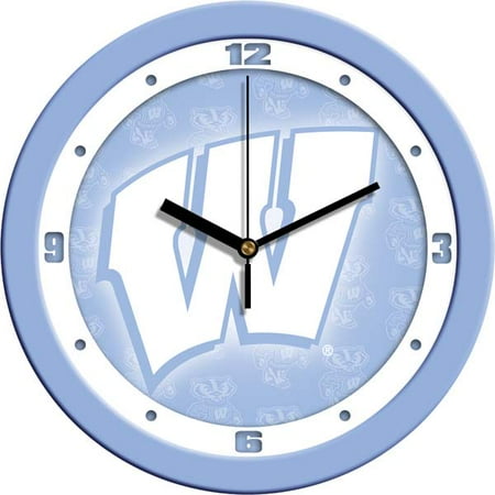 - Wisconsin Baby Blue Wall Clock