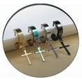 thumbnail image 4 of Janrevotw 1 Pair Of Cross Earrings For Men And Women Stainless Steel Cross Earrings, 4 of 7