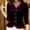 Wine, variant on Dressy Womens Blouses Casual Velvet Long Sleeve Shirt Red Button Peplum Night Out Fall Womens Fashion