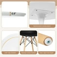 thumbnail image 6 of Gymax 5 PCS Dining Set Modern Round Dining Table 4 Chairs for Small Space Kitchen, 6 of 8