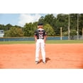 thumbnail image 2 of Pantalón de béisbol juvenil Mizuno para niños, blanco, talla mediana, 2 of 5