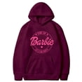thumbnail image 1 of Barbie Let S Go Printed Pattern Ebay Plus Fleece Sweatshirt Hoodie, 1 of 2