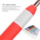 thumbnail image 3 of 9Pcs/Set Weaving Tools Knitting Needle Soft Handle Radian Crochet Hook TPR Handle, 3 of 3