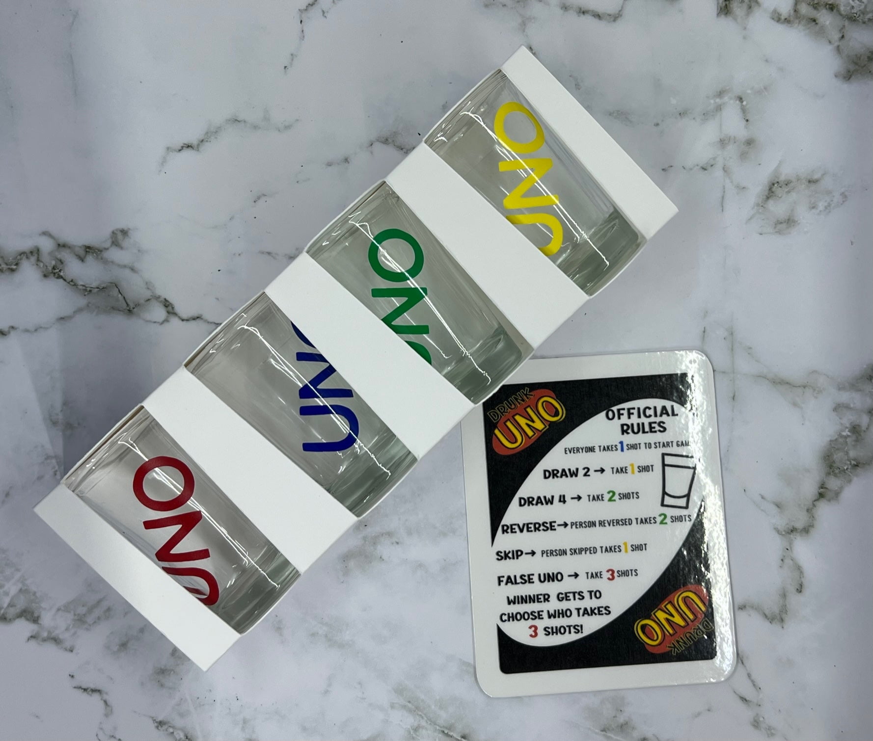 Adult Drunk Uno Drinking Game Set