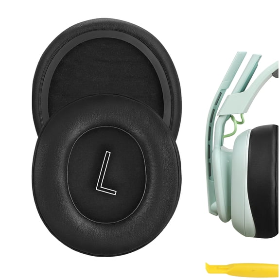 Geekria QuickFit Replacement Ear Pads for Astro Gaming A10 Gen 2 Headphones, Headset Earpads, Repair Parts (Black)
