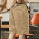 thumbnail image 4 of Ceisia Men's Relaxed Corduroy Cotton Gift Casual Shorts Soft Retro Vertical Striped Texture Multi-Color, 4 of 8