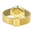 thumbnail image 4 of Bering Women's 11937-334 Titanium White Dial Yellow Gold Mesh Bracelet Watch, 4 of 7