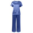 thumbnail image 4 of Sudadera con capucha para mujer, chándal de manga larga, pantalones de chándal a juego, conjunto de chándal de 2 piezas, 4 of 5