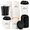 50-Classic, variant on 50-Classic 12 oz Disposable Paper Drinking Tumblers with Lids and Straws