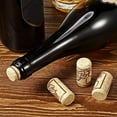 thumbnail image 4 of Milue 50Pcs Wood Corks for Bottle Wine Unique Wine Corks Leakproof Replacement, 4 of 15