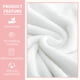 thumbnail image 4 of Manta NukunsKF de forro polar rosa con diseño de cerezas, 150 x 125 cm, 4 of 6