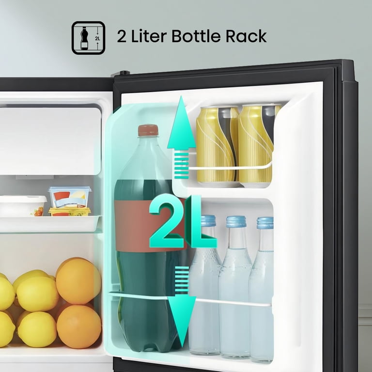Hisense Compact 1.6 Cu. ft. Energy Efficient Mini Fridge with